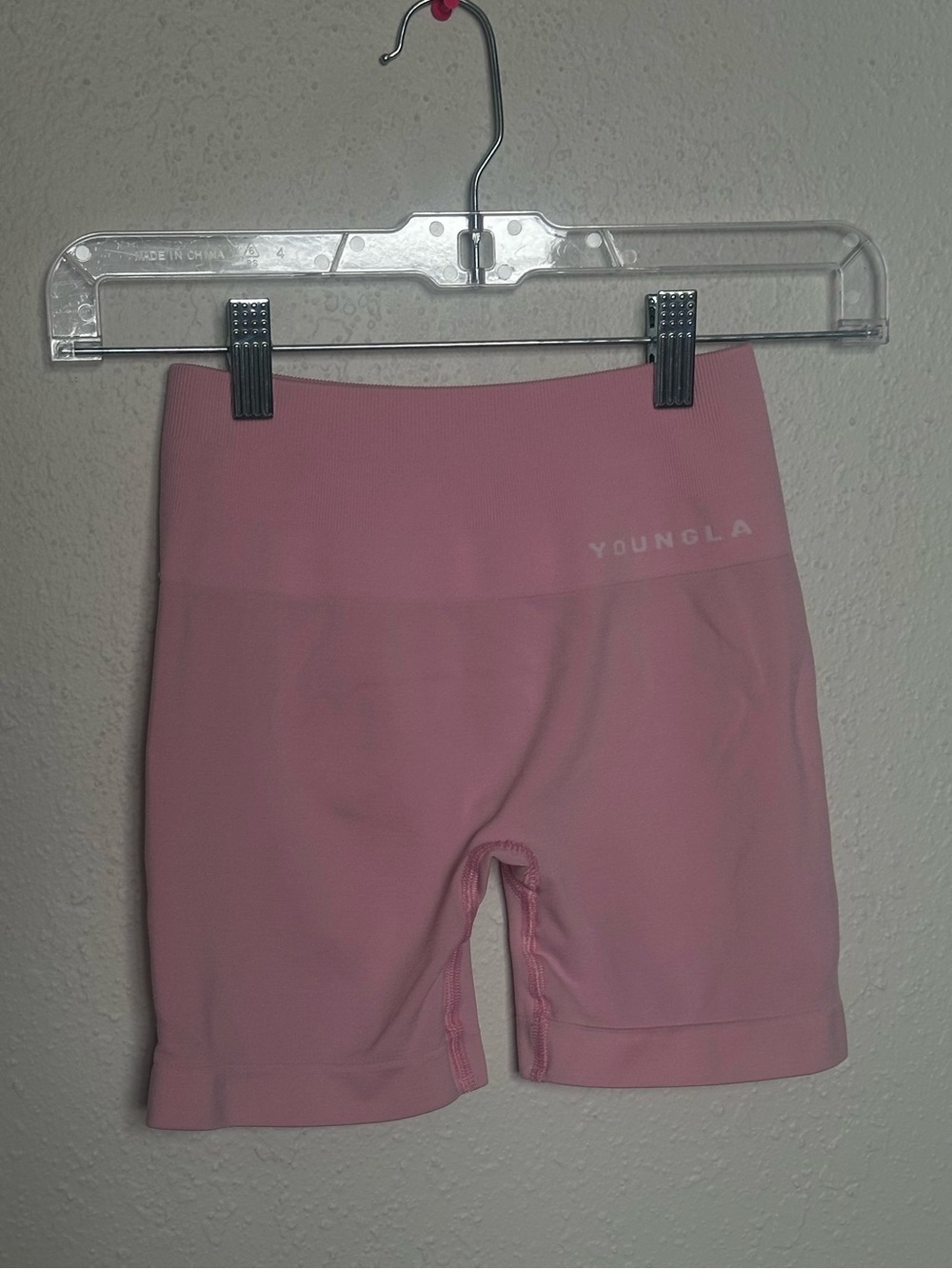 YoungLA Core Seamless Shorts W120- Pink Punch